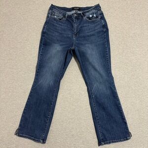 Judy Blue Womens 16W Slim Boot Cut Jeans JB88290-S Classic Western Jeans